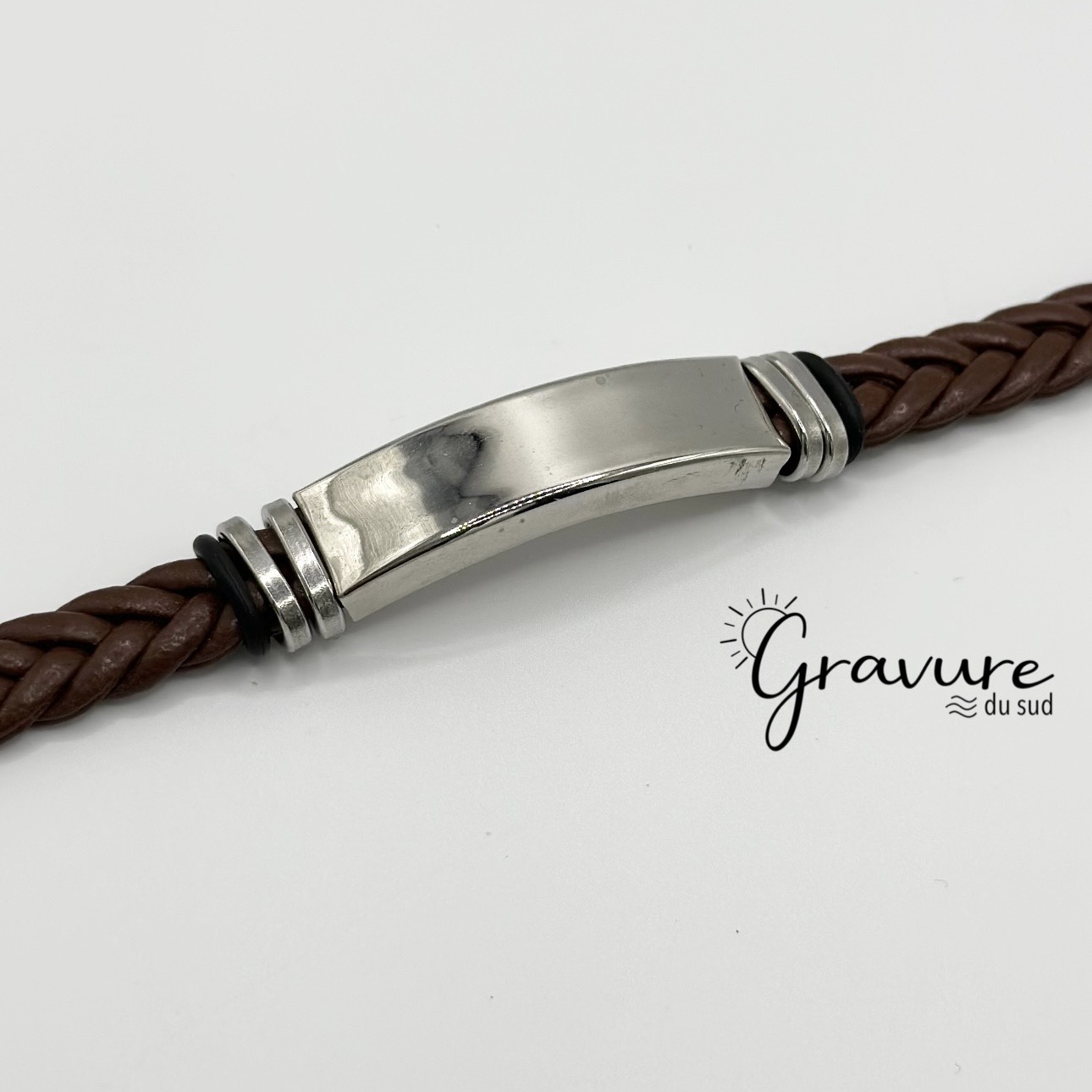 Gourmette homme personnalisee